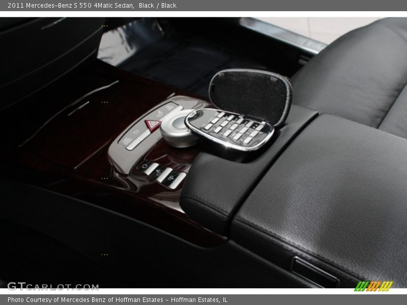 Black / Black 2011 Mercedes-Benz S 550 4Matic Sedan