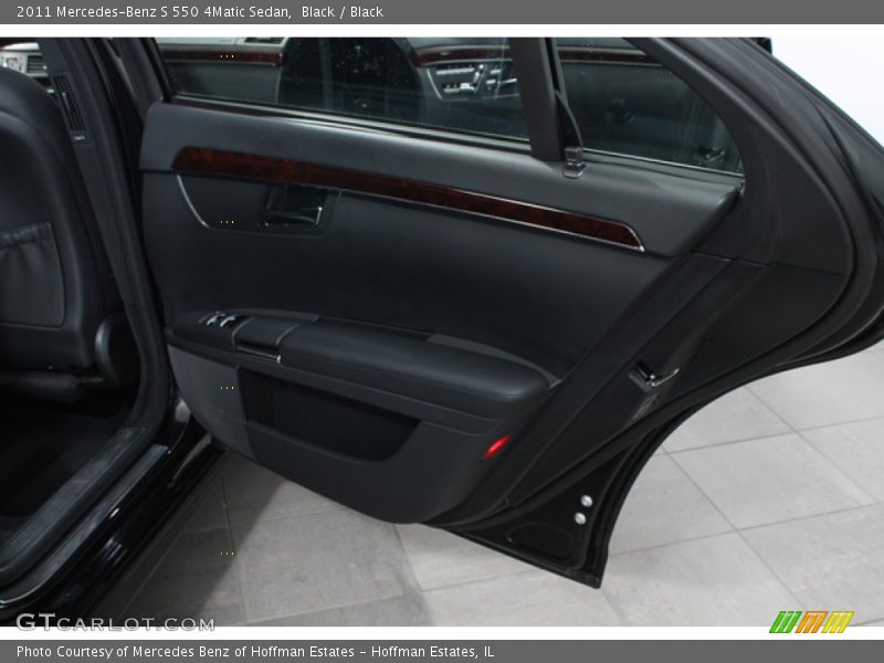 Black / Black 2011 Mercedes-Benz S 550 4Matic Sedan