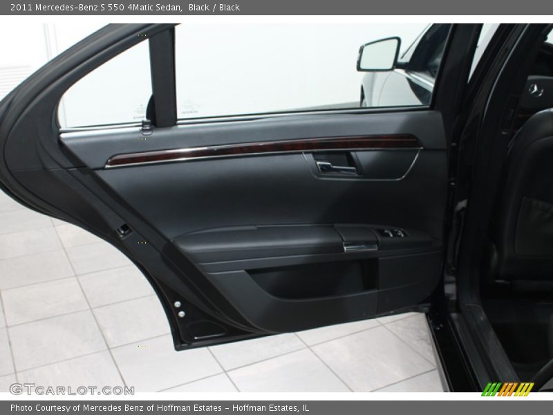 Black / Black 2011 Mercedes-Benz S 550 4Matic Sedan