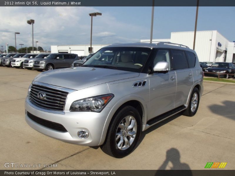 Liquid Platinum / Wheat 2012 Infiniti QX 56
