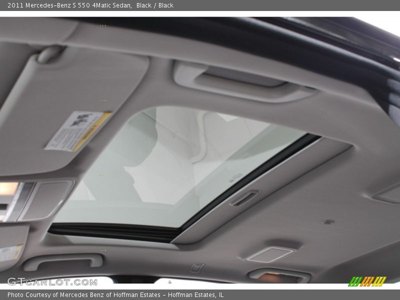 Black / Black 2011 Mercedes-Benz S 550 4Matic Sedan