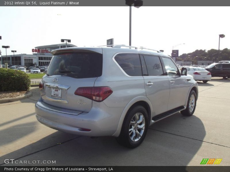 Liquid Platinum / Wheat 2012 Infiniti QX 56