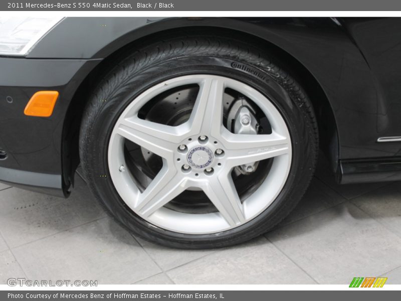 Black / Black 2011 Mercedes-Benz S 550 4Matic Sedan