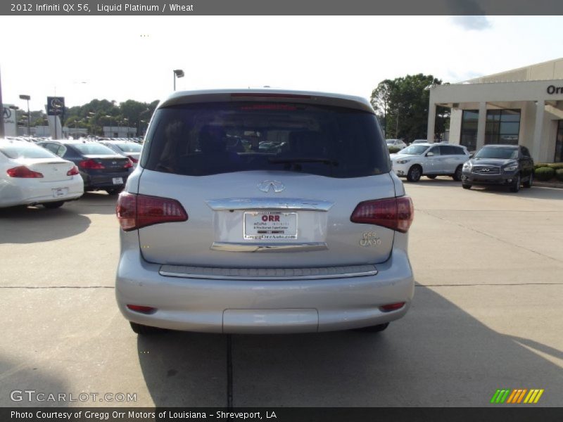 Liquid Platinum / Wheat 2012 Infiniti QX 56