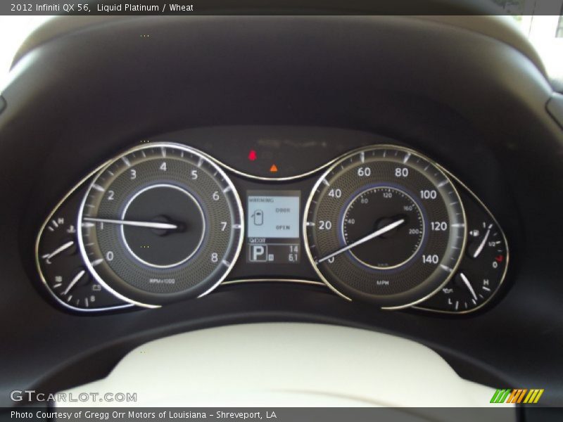 Liquid Platinum / Wheat 2012 Infiniti QX 56