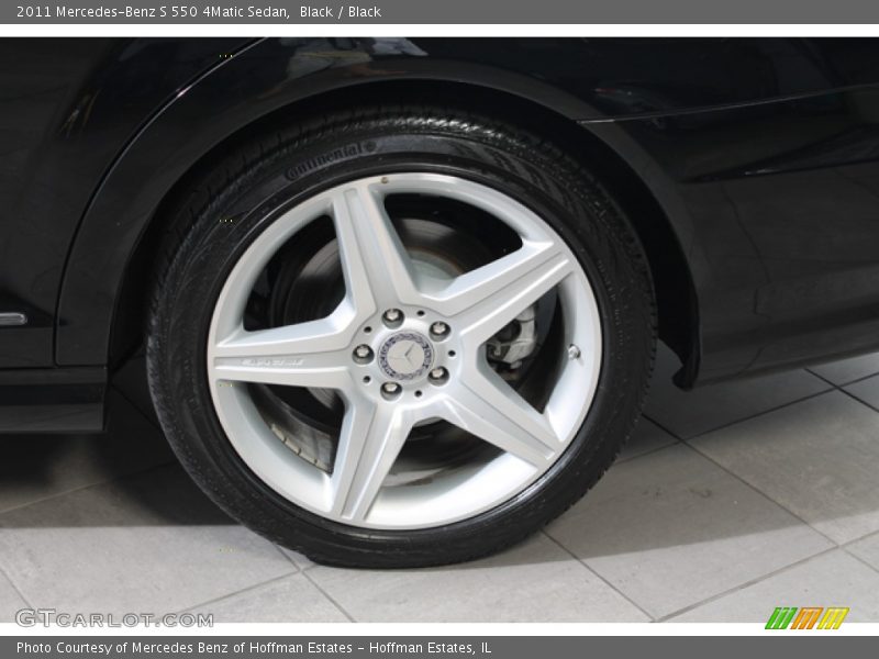Black / Black 2011 Mercedes-Benz S 550 4Matic Sedan