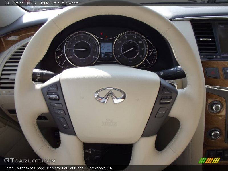 Liquid Platinum / Wheat 2012 Infiniti QX 56