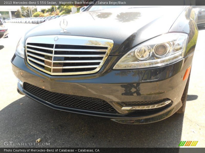 Magnetite Black Metallic / Sahara Beige/Black 2013 Mercedes-Benz S 550 Sedan