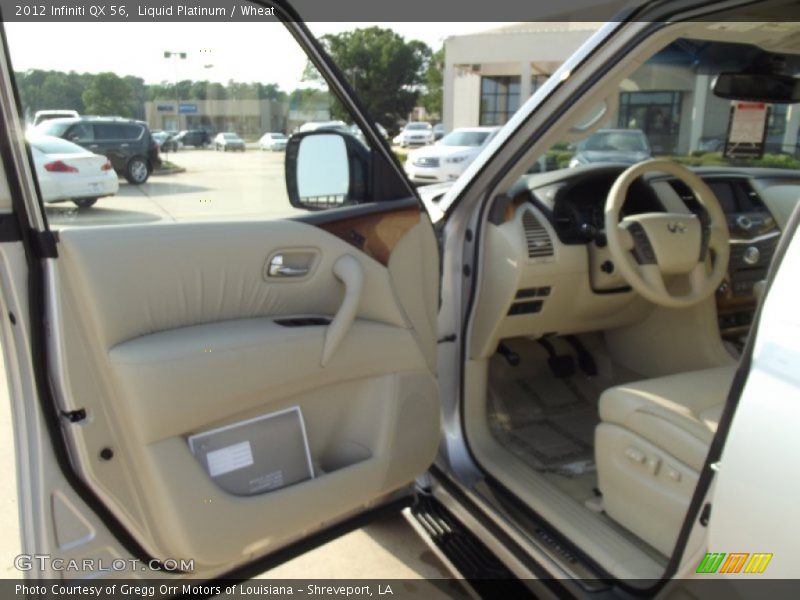 Liquid Platinum / Wheat 2012 Infiniti QX 56