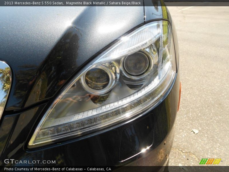 Magnetite Black Metallic / Sahara Beige/Black 2013 Mercedes-Benz S 550 Sedan