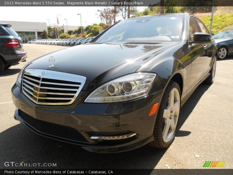 Front 3/4 View of 2013 S 550 Sedan