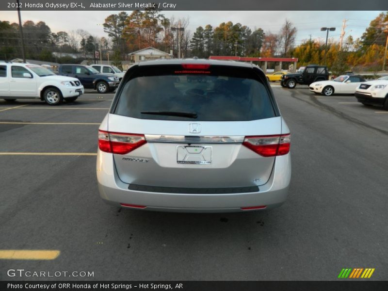 Alabaster Silver Metallic / Gray 2012 Honda Odyssey EX-L