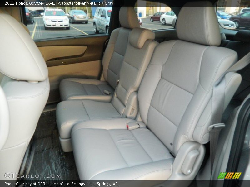 Alabaster Silver Metallic / Gray 2012 Honda Odyssey EX-L