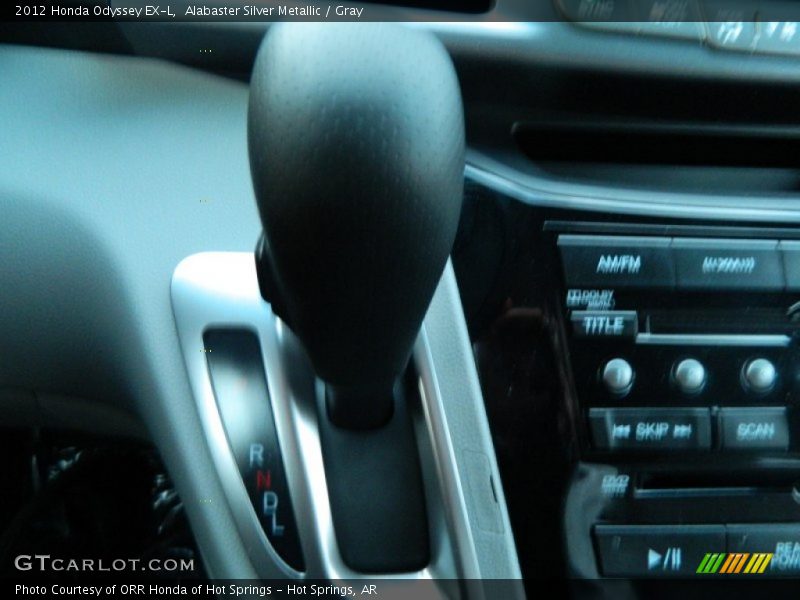 Alabaster Silver Metallic / Gray 2012 Honda Odyssey EX-L