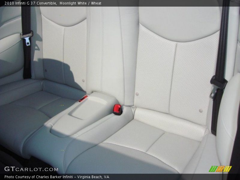 Moonlight White / Wheat 2010 Infiniti G 37 Convertible