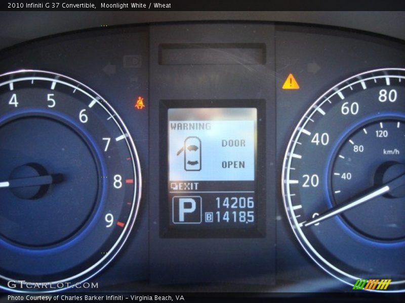 Moonlight White / Wheat 2010 Infiniti G 37 Convertible