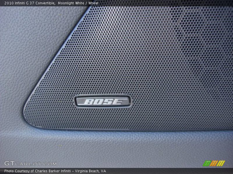 Moonlight White / Wheat 2010 Infiniti G 37 Convertible