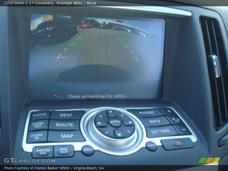 Moonlight White / Wheat 2010 Infiniti G 37 Convertible