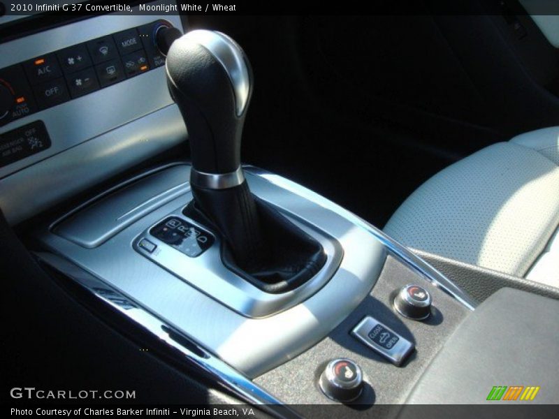 Moonlight White / Wheat 2010 Infiniti G 37 Convertible