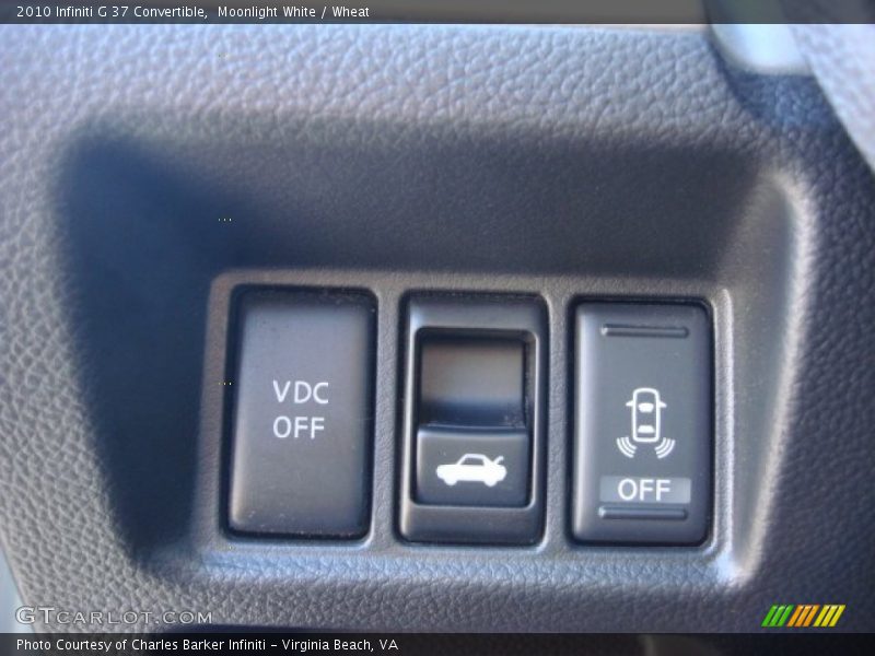 Moonlight White / Wheat 2010 Infiniti G 37 Convertible