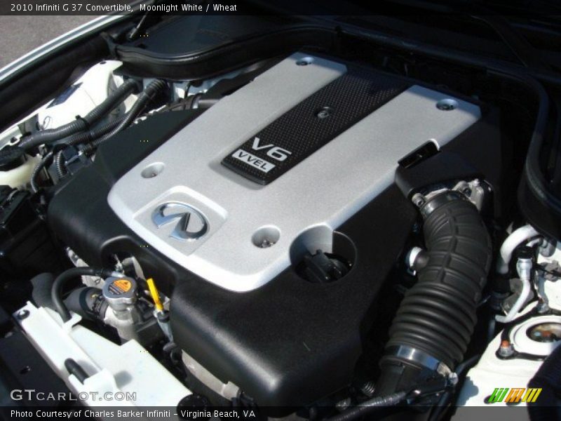 Moonlight White / Wheat 2010 Infiniti G 37 Convertible