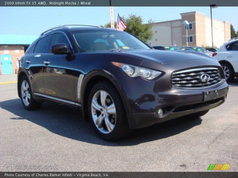 Midnight Mocha / Wheat 2009 Infiniti FX 35 AWD