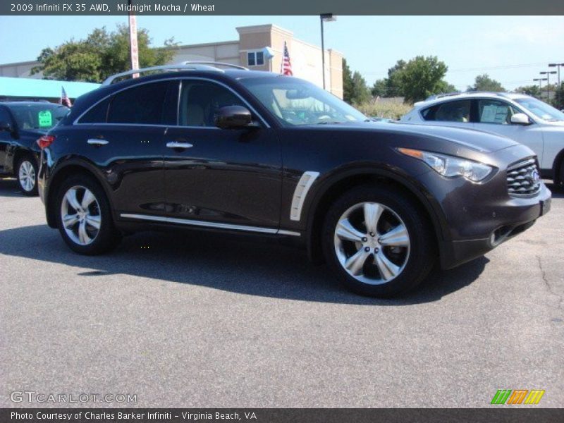 Midnight Mocha / Wheat 2009 Infiniti FX 35 AWD