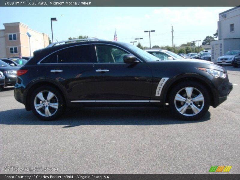 Midnight Mocha / Wheat 2009 Infiniti FX 35 AWD