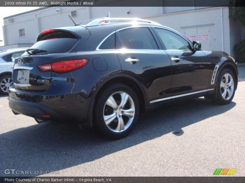Midnight Mocha / Wheat 2009 Infiniti FX 35 AWD