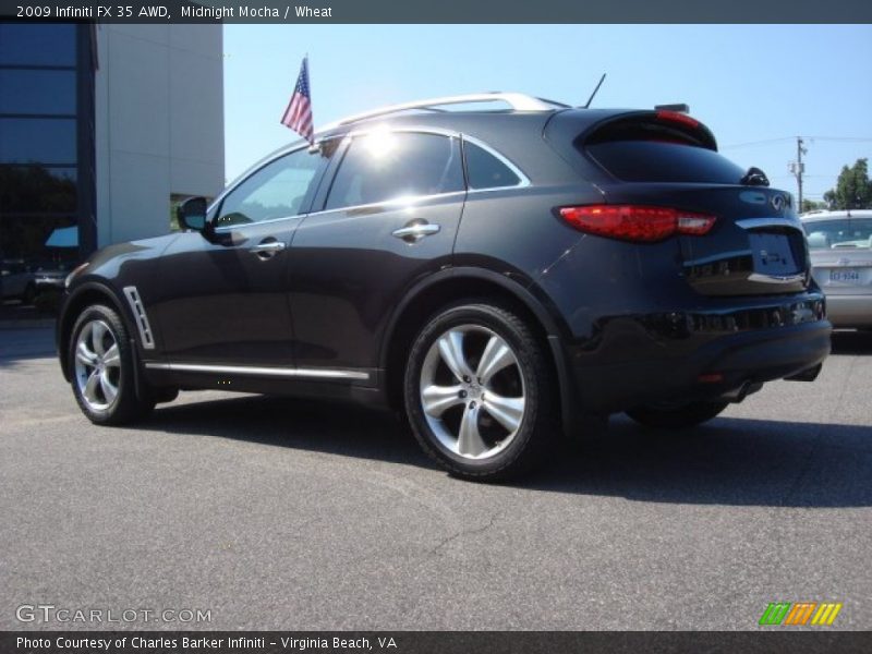 Midnight Mocha / Wheat 2009 Infiniti FX 35 AWD