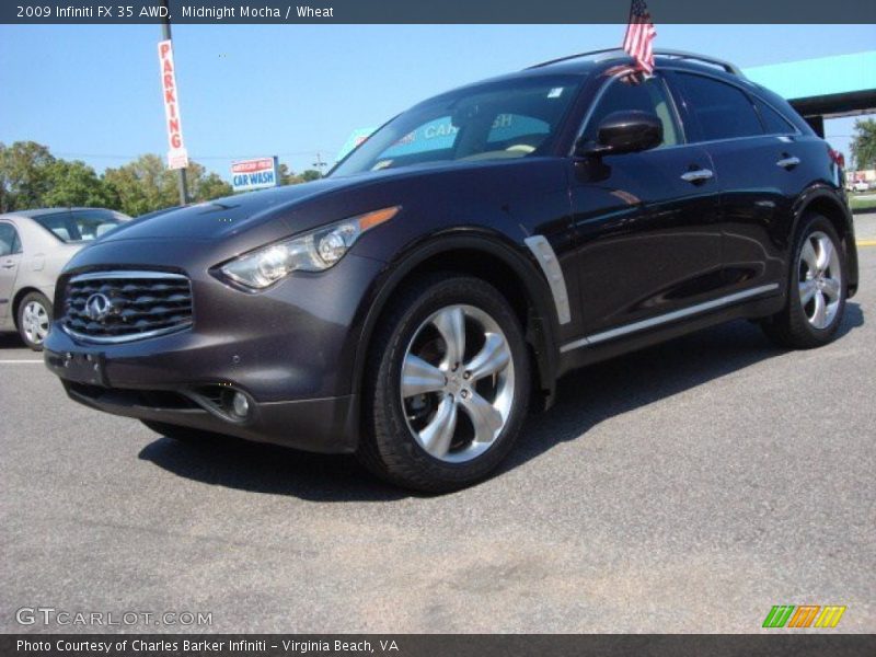 Midnight Mocha / Wheat 2009 Infiniti FX 35 AWD