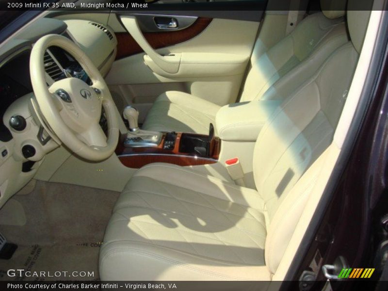 Midnight Mocha / Wheat 2009 Infiniti FX 35 AWD