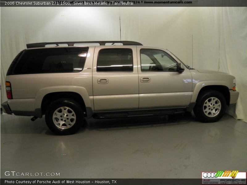 Silver Birch Metallic / Tan/Neutral 2006 Chevrolet Suburban Z71 1500