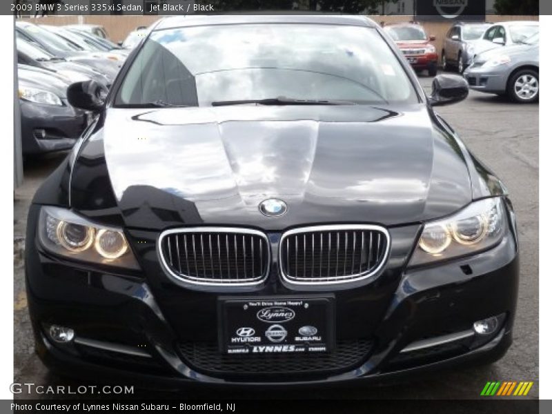 Jet Black / Black 2009 BMW 3 Series 335xi Sedan