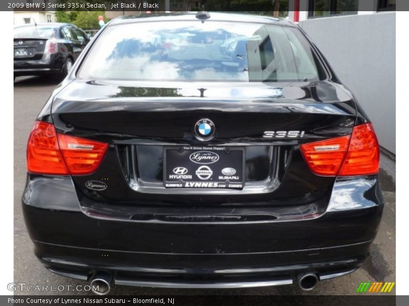 Jet Black / Black 2009 BMW 3 Series 335xi Sedan