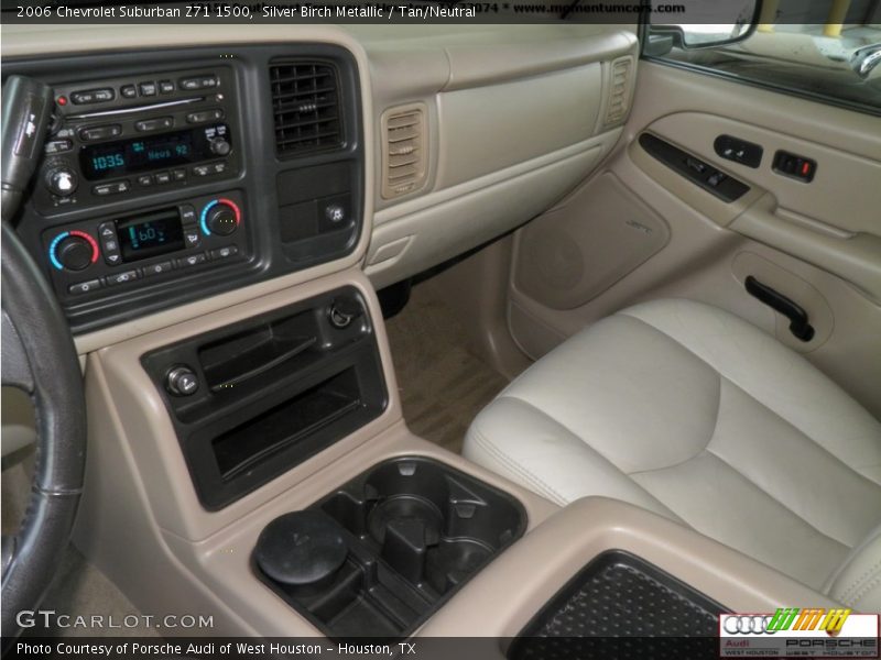 Silver Birch Metallic / Tan/Neutral 2006 Chevrolet Suburban Z71 1500