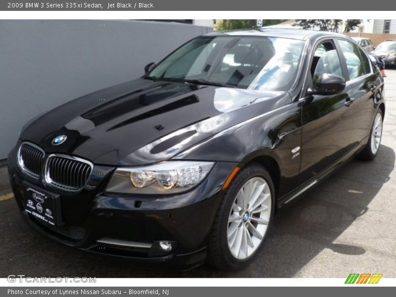 Jet Black / Black 2009 BMW 3 Series 335xi Sedan