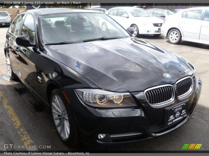 Jet Black / Black 2009 BMW 3 Series 335xi Sedan