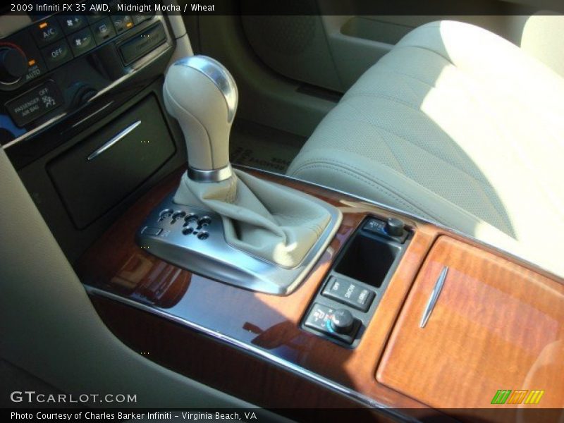  2009 FX 35 AWD 7 Speed ASC Automatic Shifter