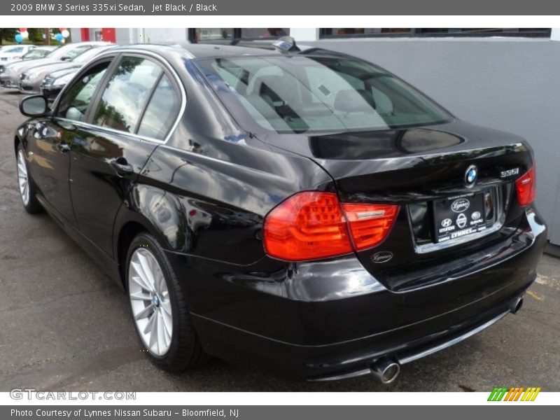 Jet Black / Black 2009 BMW 3 Series 335xi Sedan