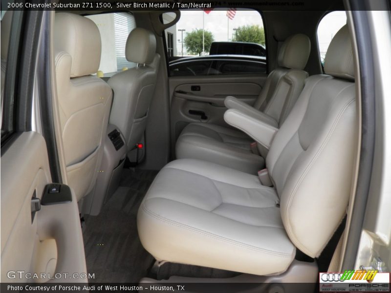 Silver Birch Metallic / Tan/Neutral 2006 Chevrolet Suburban Z71 1500