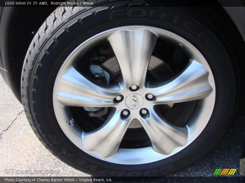  2009 FX 35 AWD Wheel