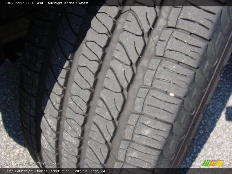 Midnight Mocha / Wheat 2009 Infiniti FX 35 AWD