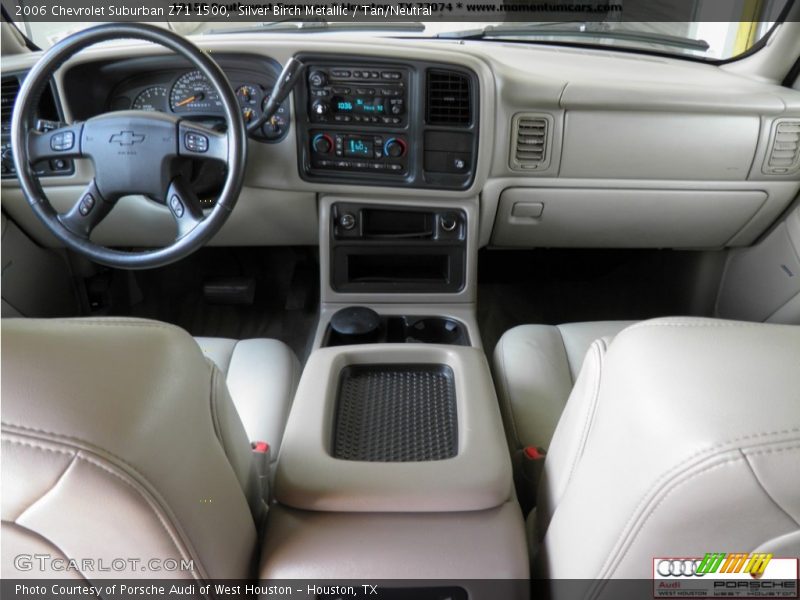 Silver Birch Metallic / Tan/Neutral 2006 Chevrolet Suburban Z71 1500