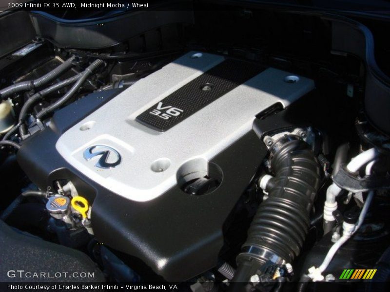  2009 FX 35 AWD Engine - 3.5 Liter DOHC 24-Valve VVT V6