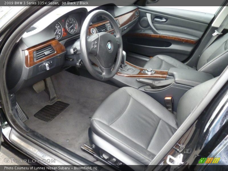 Jet Black / Black 2009 BMW 3 Series 335xi Sedan