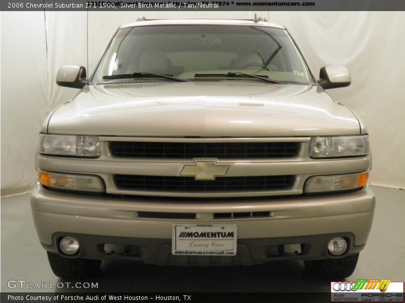 Silver Birch Metallic / Tan/Neutral 2006 Chevrolet Suburban Z71 1500