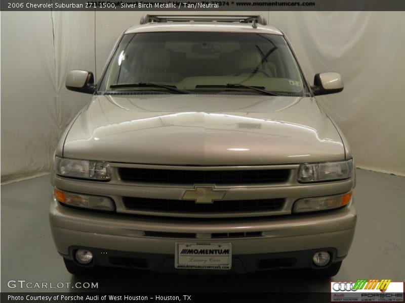 Silver Birch Metallic / Tan/Neutral 2006 Chevrolet Suburban Z71 1500