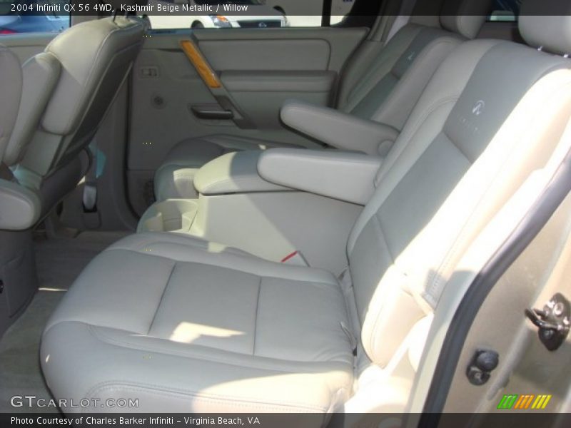 Kashmir Beige Metallic / Willow 2004 Infiniti QX 56 4WD