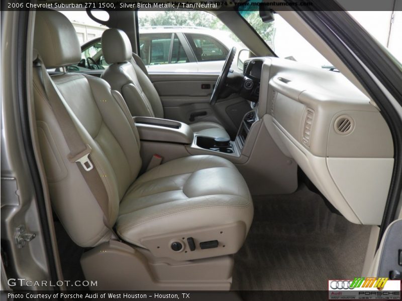 Silver Birch Metallic / Tan/Neutral 2006 Chevrolet Suburban Z71 1500